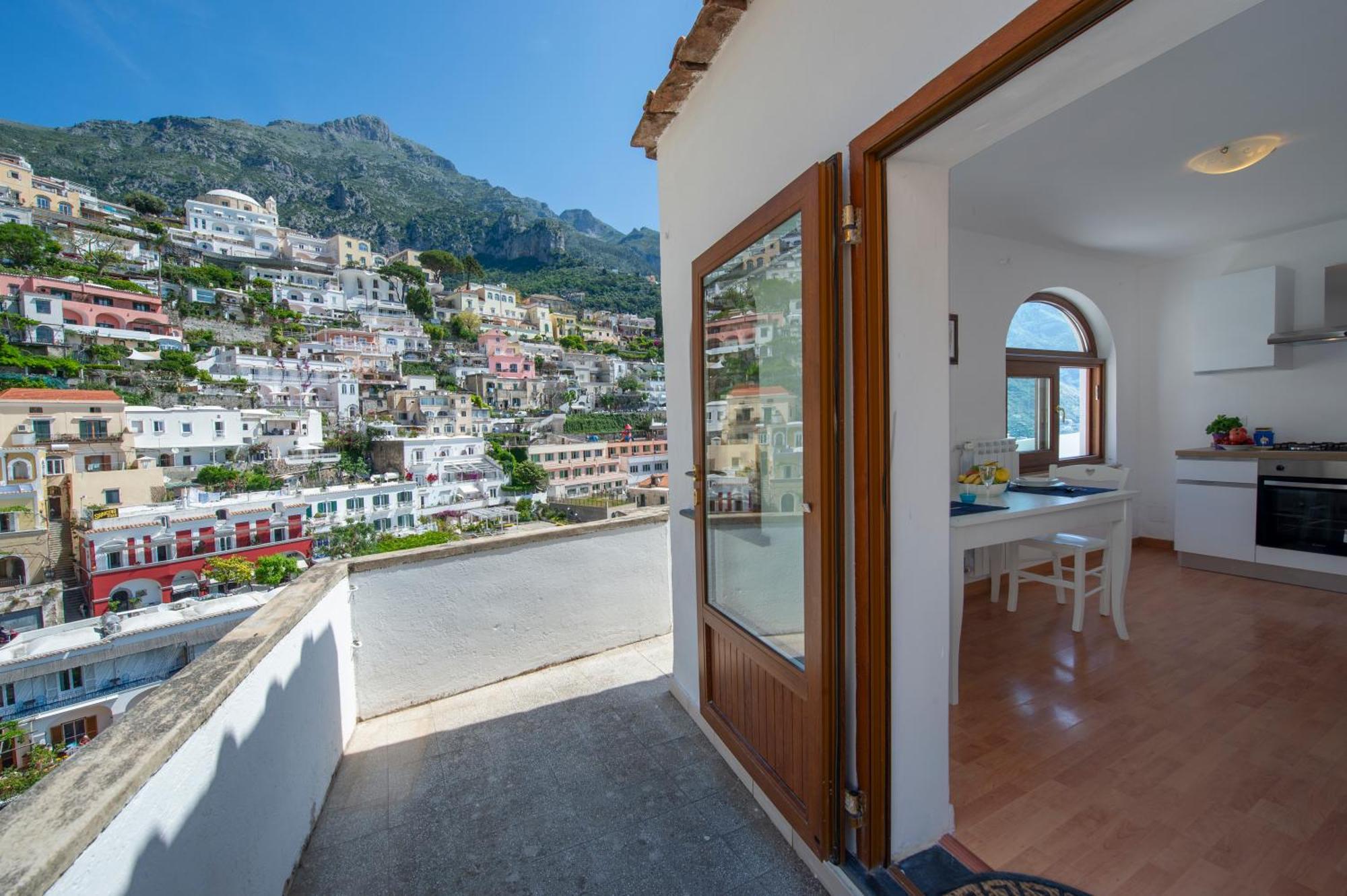 Appartamento La Torretta Di Fornillo Positano Esterno foto