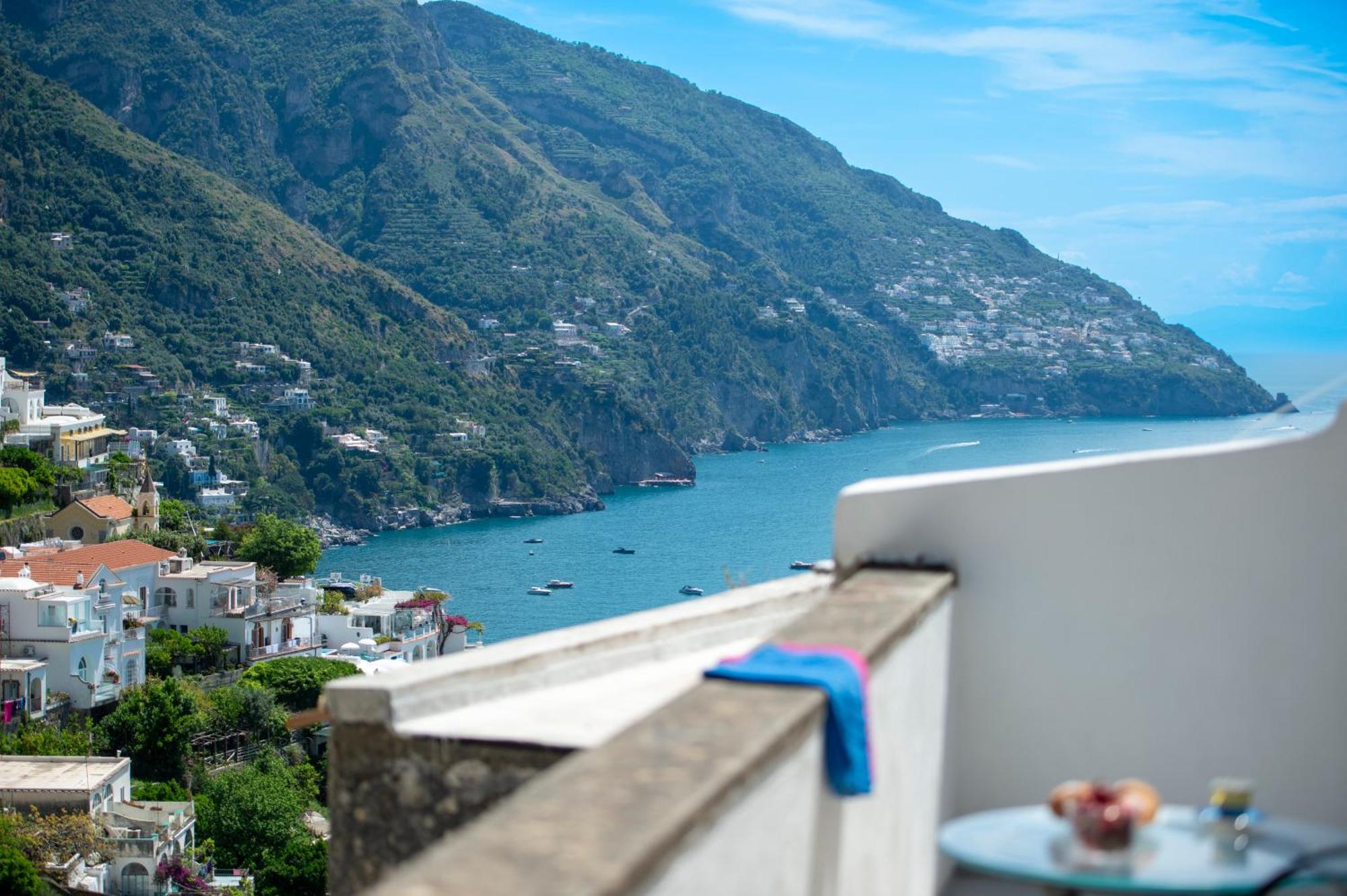 Appartamento La Torretta Di Fornillo Positano Esterno foto