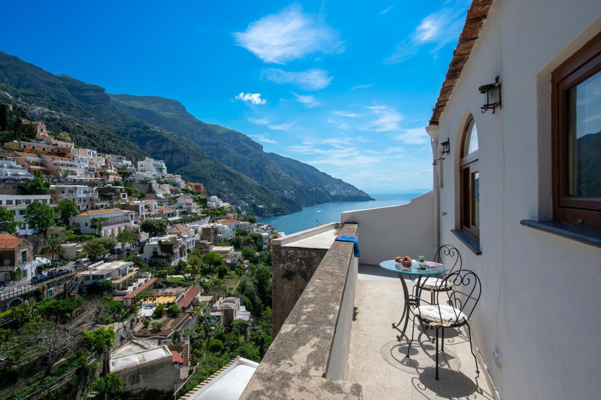 Appartamento La Torretta Di Fornillo Positano Esterno foto