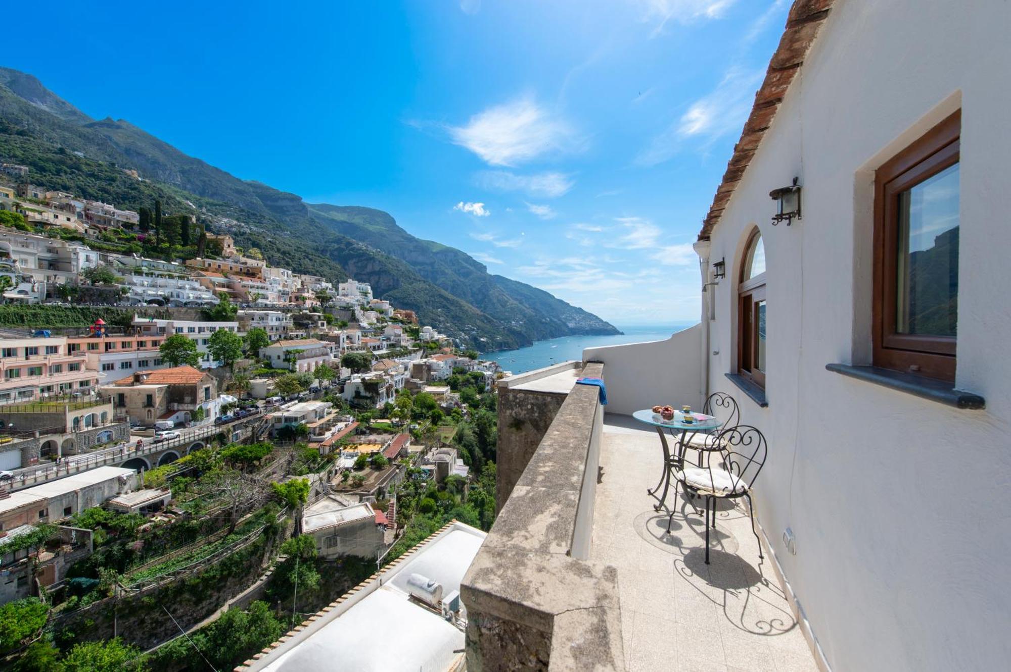 Appartamento La Torretta Di Fornillo Positano Esterno foto