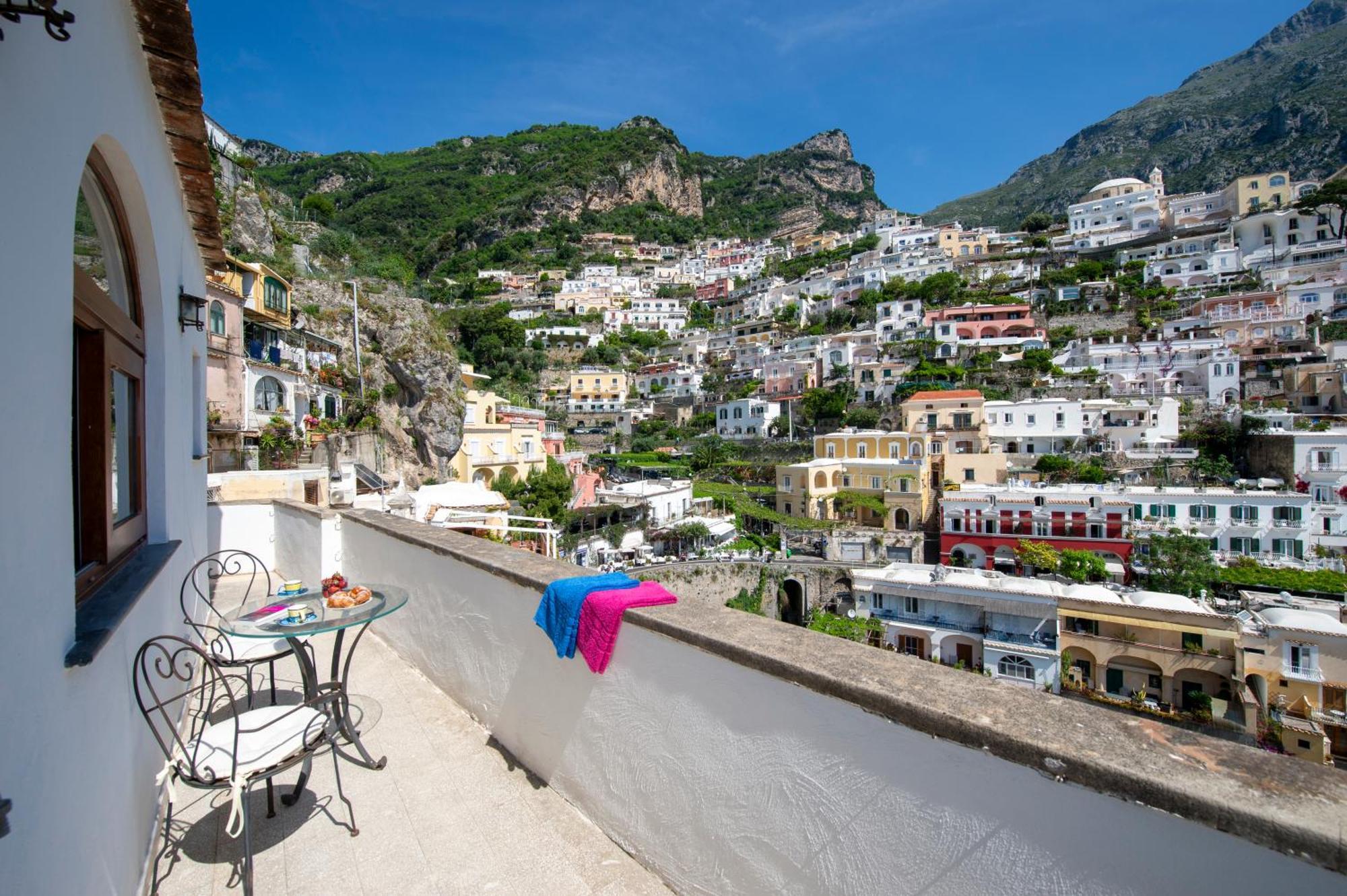 Appartamento La Torretta Di Fornillo Positano Esterno foto