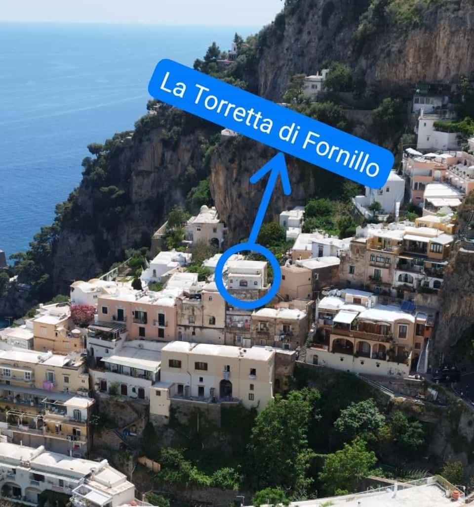 Appartamento La Torretta Di Fornillo Positano Esterno foto